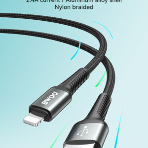 BWOO DATA CABLE (X288L) USB -LIGHTNING