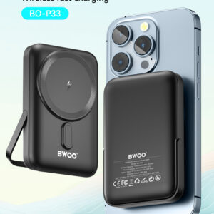 BWOO WIRELESS MAGNETIC POWER BANK (P33) 10000MAH