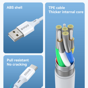 BWOO DATA CABLE X281C (18W,USB-TYPE C)