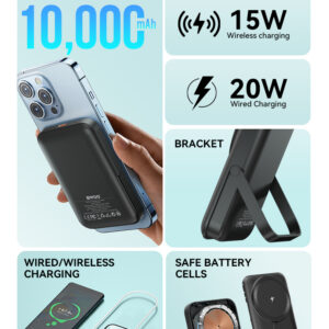 BWOO WIRELESS MAGNETIC POWER BANK (P33) 10000MAH