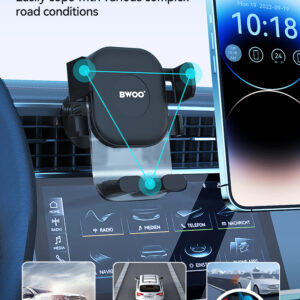 BWOO AIR OUTLET CAR PHONE HOLDER (ZJ130)