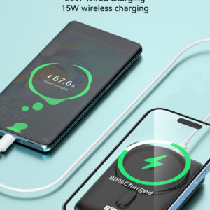 BWOO WIRELESS MAGNETIC POWER BANK (P33) 10000MAH