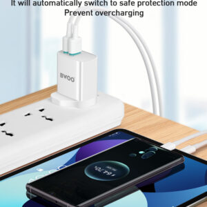 BWOO 12W FAST CHARGER (CDA-65L)