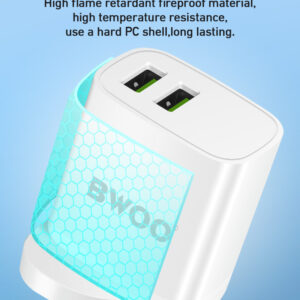 BWOO 12W FAST CHARGER (CDA-65L)