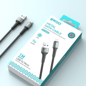 BWOO METAL DATA CABLE (X288V) 2.4A