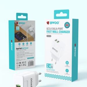 BWOO 2 USB Fast charger(CDA-158)