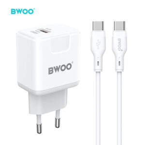 BWOO 20W CHARGER COMBO (BO-CDA157C-C)