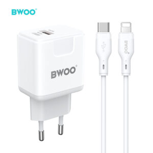 BWOO 20W CHARGER COMBO (BO-CDA157C-L)