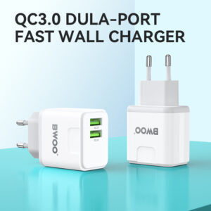 BWOO 2 USB Fast charger(CDA-158)