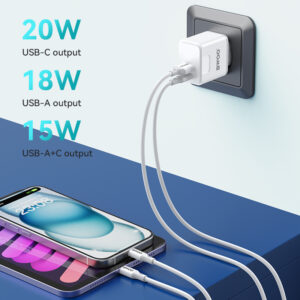 BWOO PD 20W / QC3.0 FAST WALL CHARGER (CDA 157)