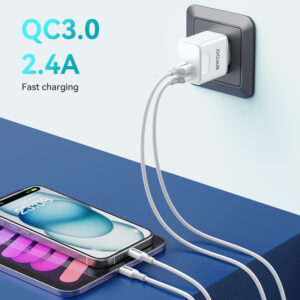 BWOO 2 USB Fast charger(CDA-158)