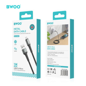 BWOO METAL DATA CABLE (X288V) 2.4A