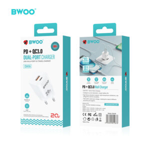 BWOO PD 20W / QC3.0 MINI CHARGER (CDA156)