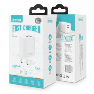 BWOO 12W FAST CHARGER (CDA-65L)