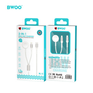 BWOO 2 IN 1 WIRELESS CHARGER (WL-21) 27W